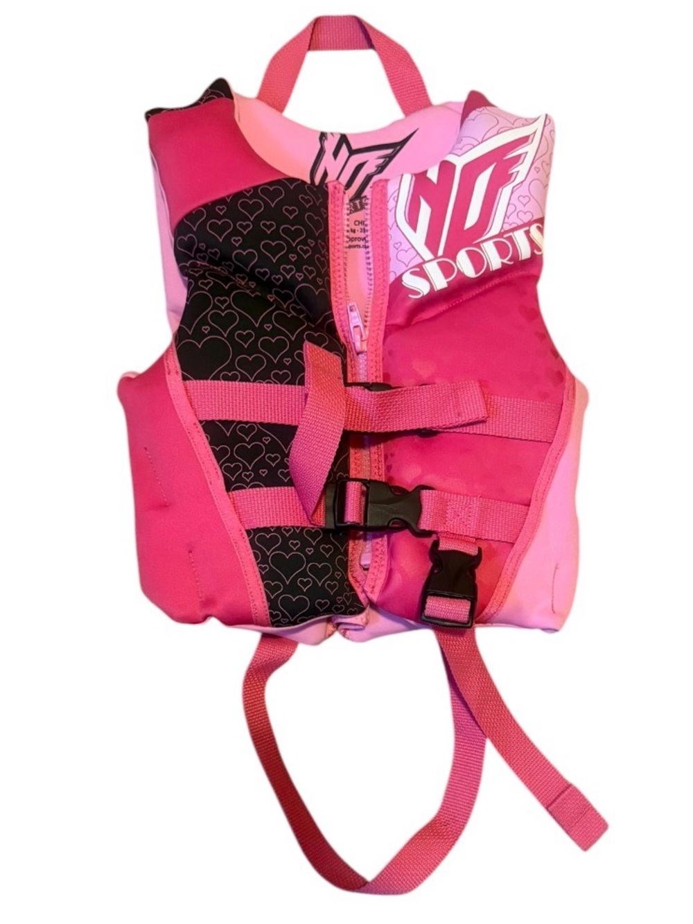Youth Pink Life Jacket Vest HO Sports